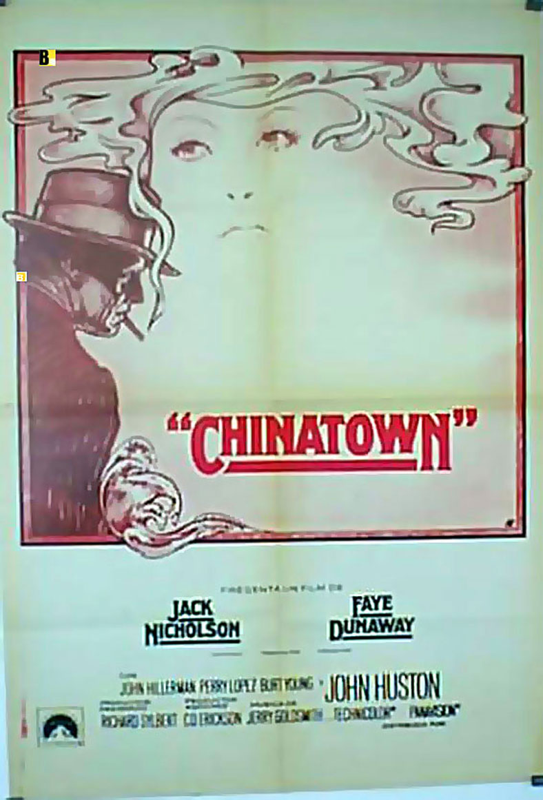  CHINATOWN MOVIE POSTER CHINATOWN RES MOVIE POSTER