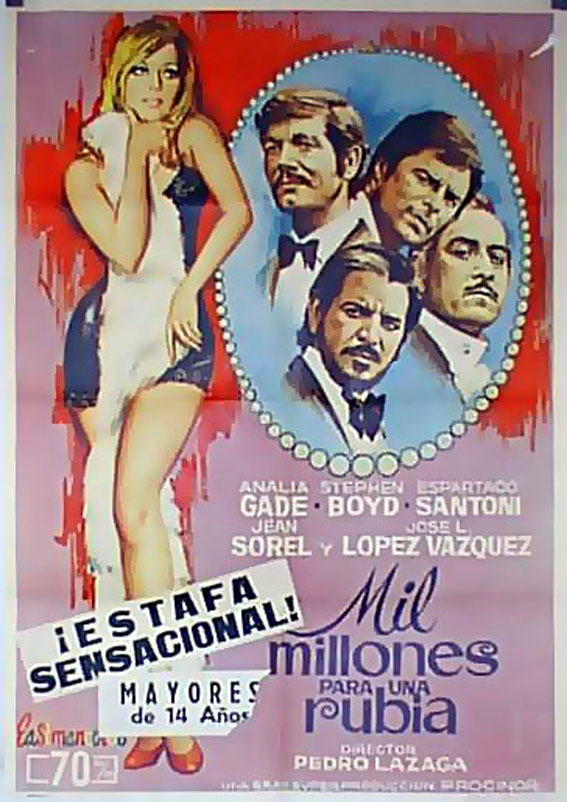 MIL MILLONES PARA UNA RUBIA
