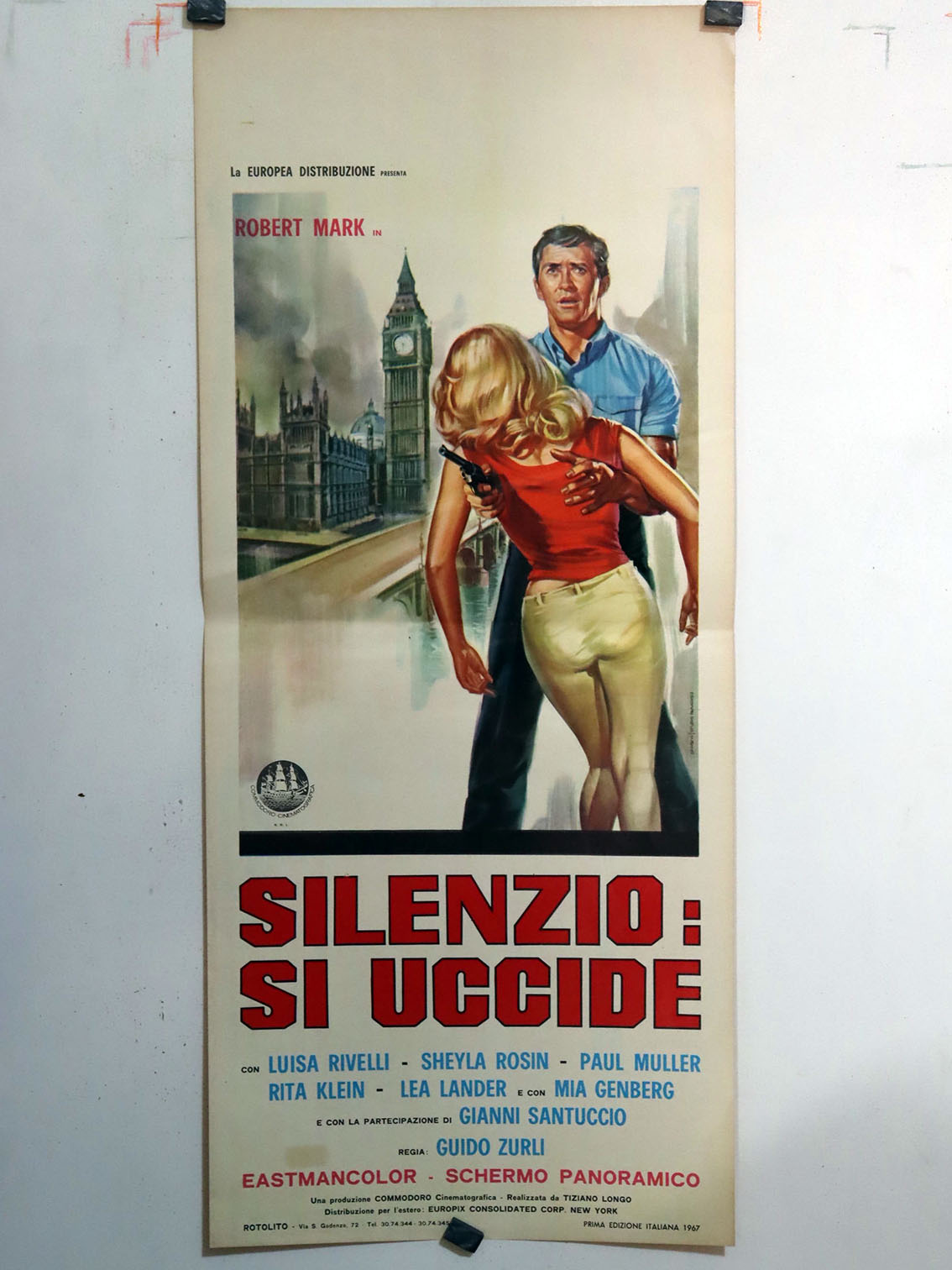 Silenzio Si Uccide Movie Poster Silenzio Si Uccide Movie Poster 