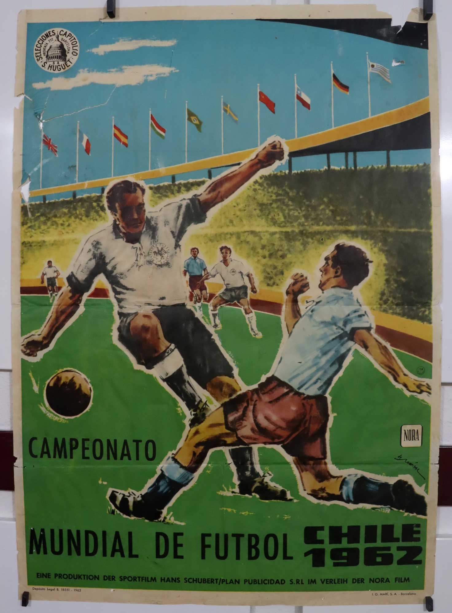 MUNDIAL DE FUTBOL CHILE 1962