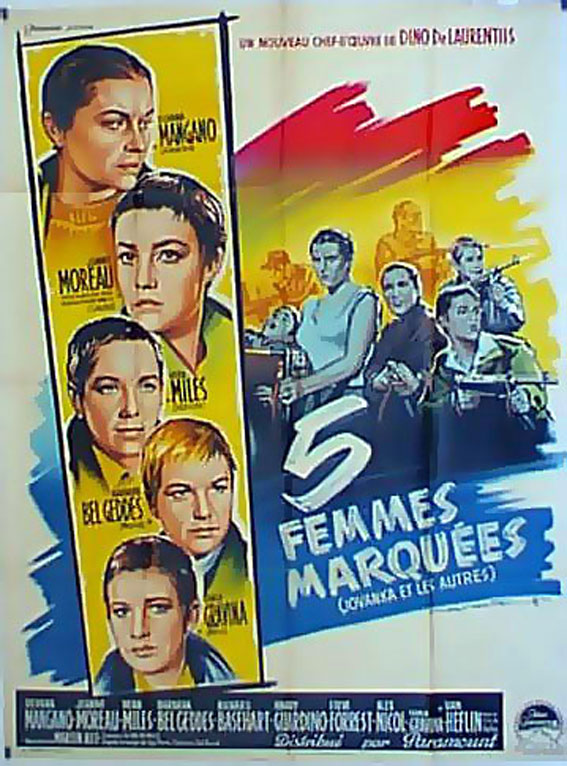 5 FEMMES MARQUEES