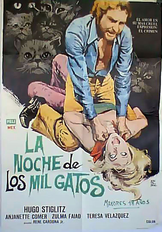 'NOCHE DE LOS MIL GATOS, LA' MOVIE POSTER - 'LA NOCHE DE LOS MIL GATOS ...