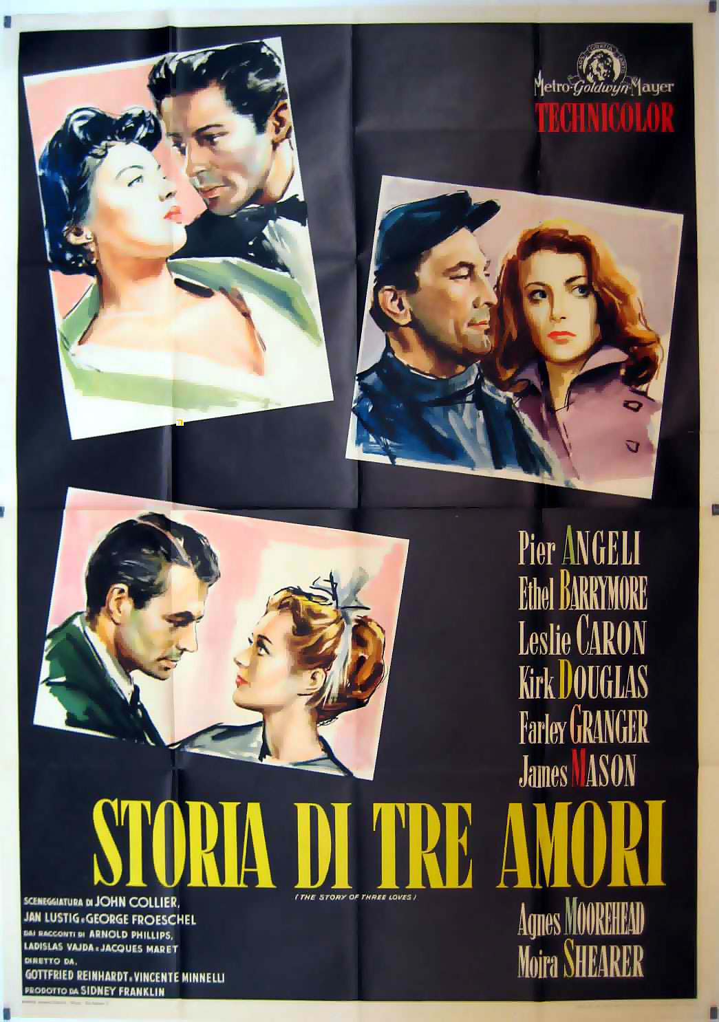 Historia De Tres Amores Movie Poster The Story Of Three Loves Movie Poster