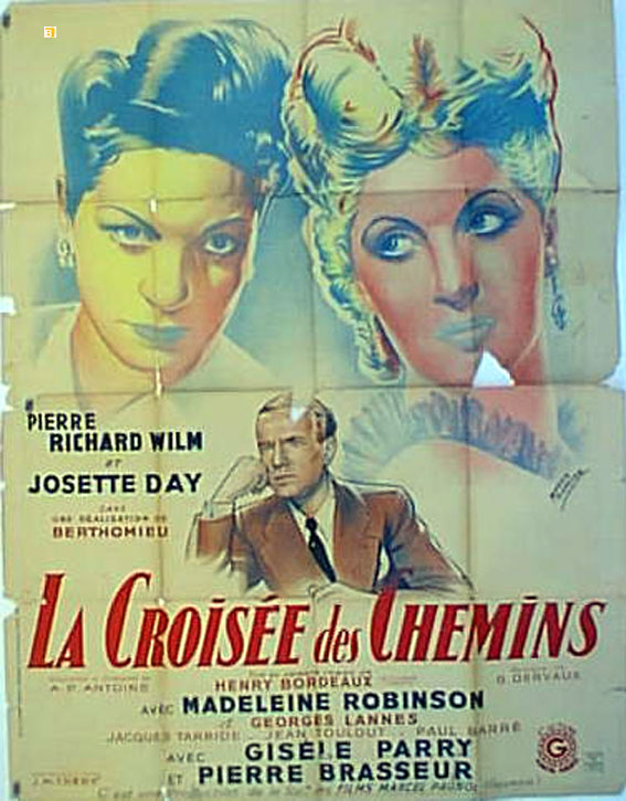 Croisee Des Chemins La Movie Poster La Croisee Des Chemins Movie Poster