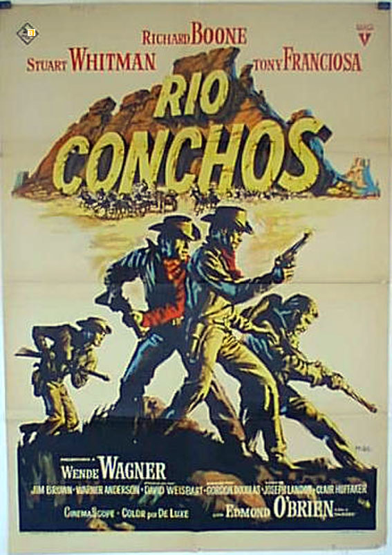 Rio Conchos Movie Poster Rio Conchos Movie Poster 