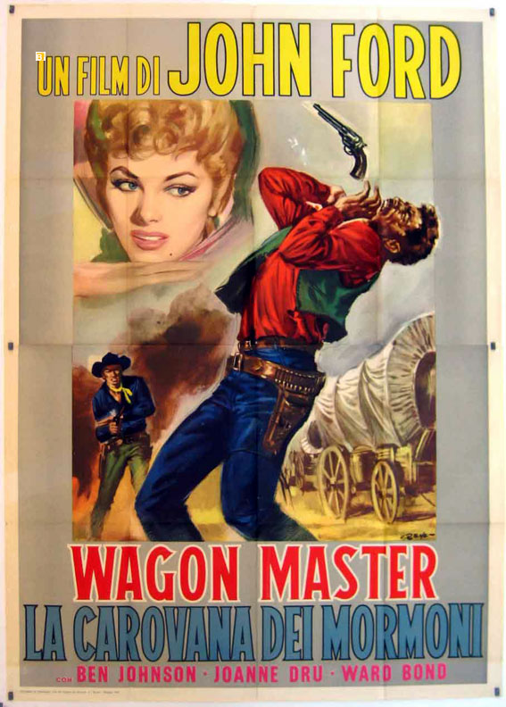 "WAGON MASTER" MOVIE POSTER "WAGON MASTER" MOVIE POSTER