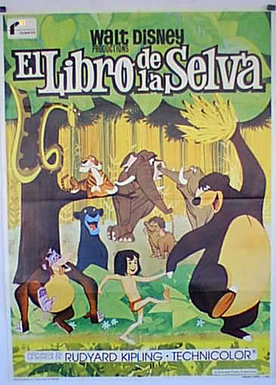 Disney enseña el póster de El libro de la selva