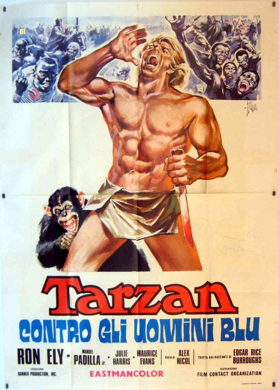 TARZAN CONTRO GLI UOMINI BLU