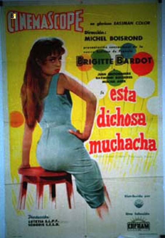 Esta Dichosa Muchacha Movie Poster Une Parisienne Movie Poster