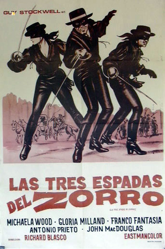 TRES ESPADAS DEL ZORRO, LAS