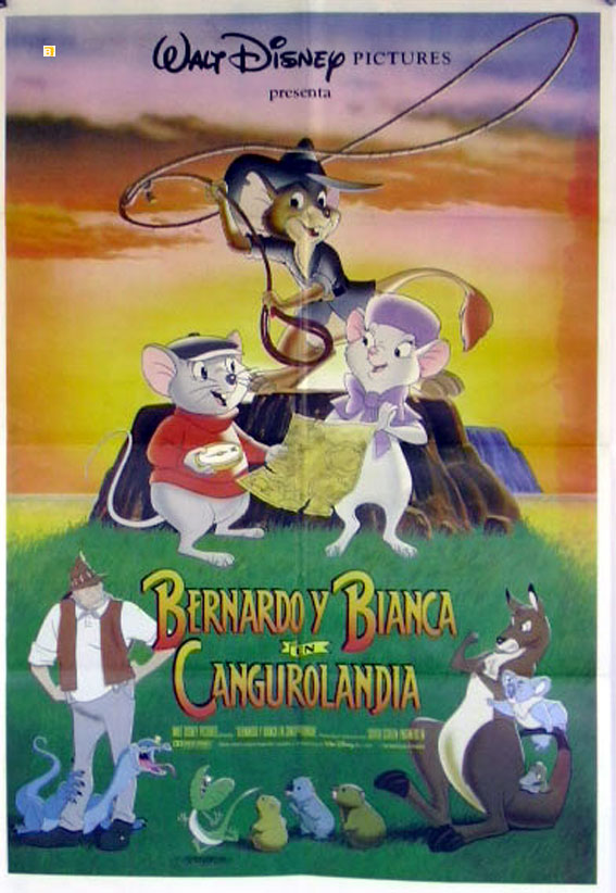 BERNARDO Y BLANCA CANGUROLANDIA