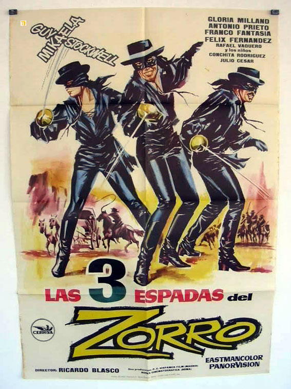 LAS 3 ESPADAS DEL ZORRO