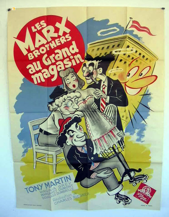 MARX BROTHERS AU GRAND MAGASIN, LES