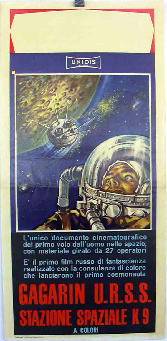 GAGARIN U.R.S.S. STAZIONE SPAZIALE K 9