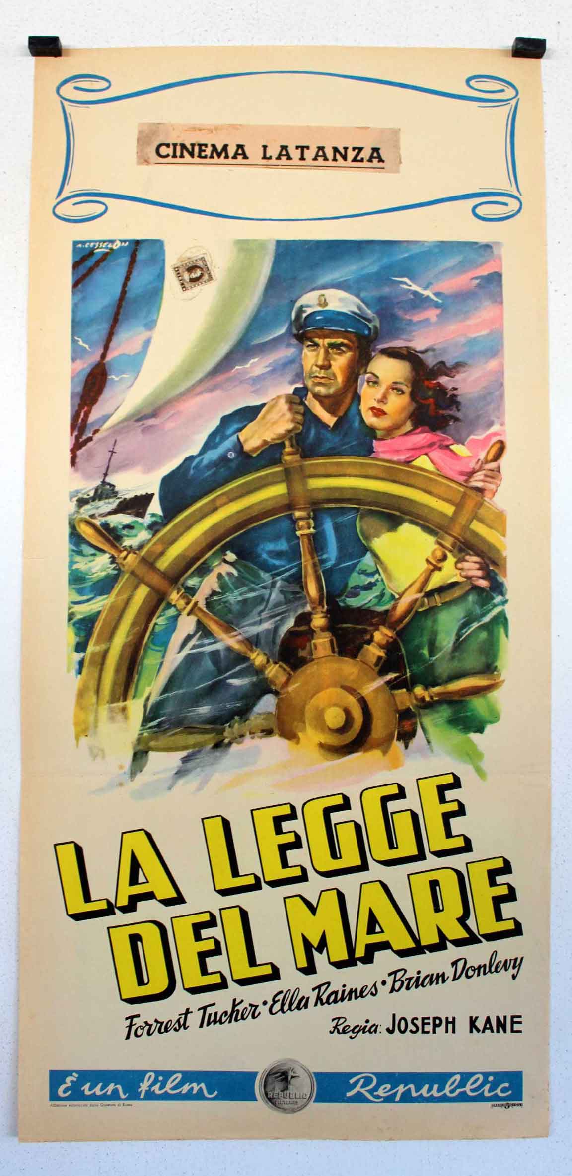  LEGGE DEL MARE LA MOVIE POSTER FIGHTING COAST GUARD MOVIE POSTER