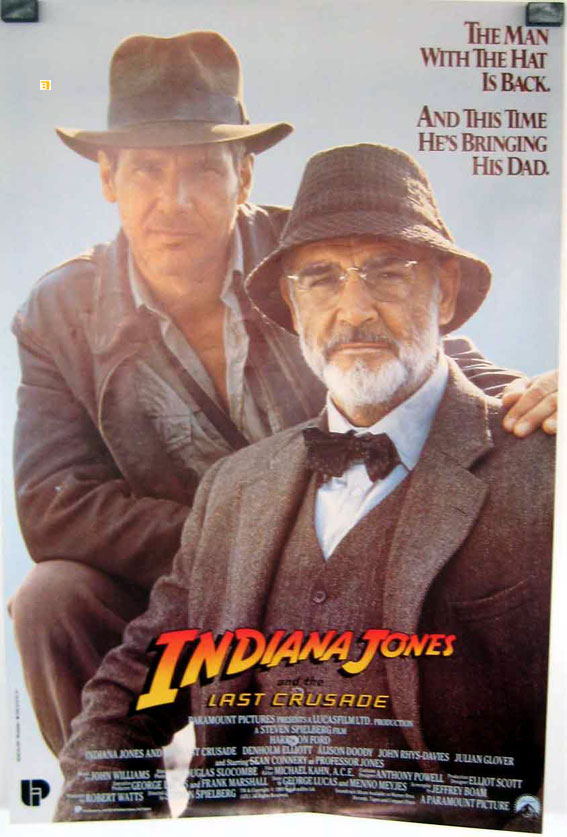 Indiana Jones And The Last Crusade Movie Poster Indiana Jones And