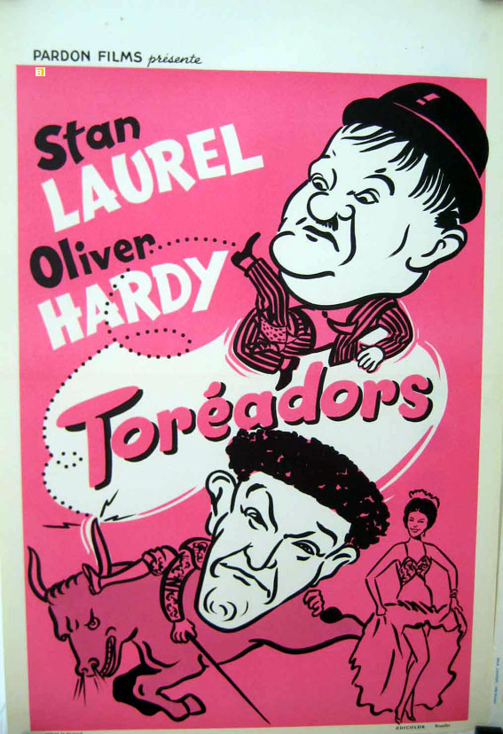 STAN LAUREL OLIVER HARDY TOREADORS