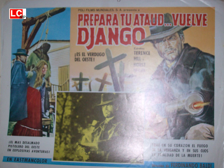 PREPARA TU ATAUD, VUELVE DJANGO