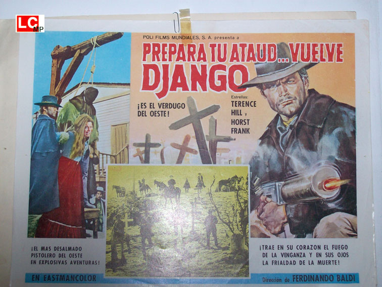 PREPARA TU ATAUD, VUELVE DJANGO