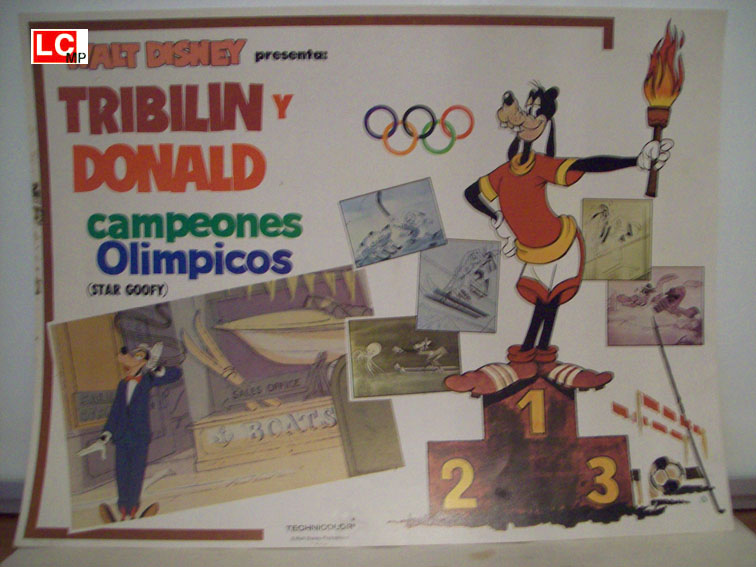 TRIBILIN Y DONALD CAMPEONES OLIMPICOS