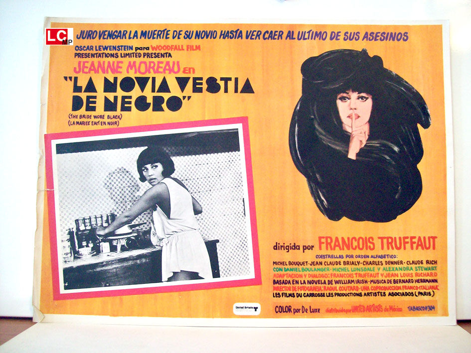 La Novia Vestia De Negro Movie Poster The Bride Wore Black Movie Poster 