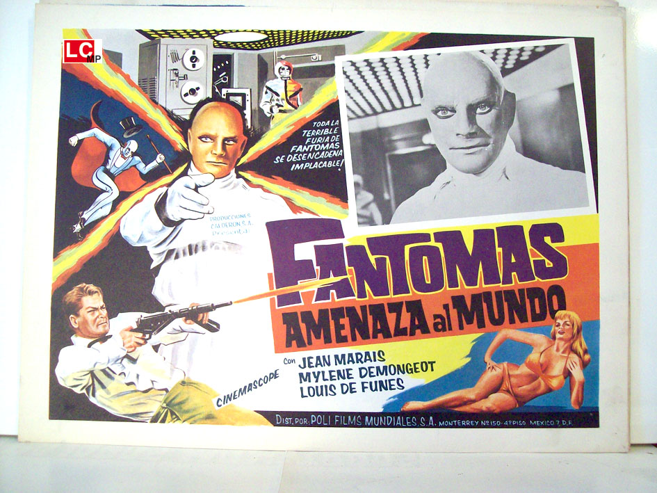 FANTOMAS AMENAZA AL MUNDO