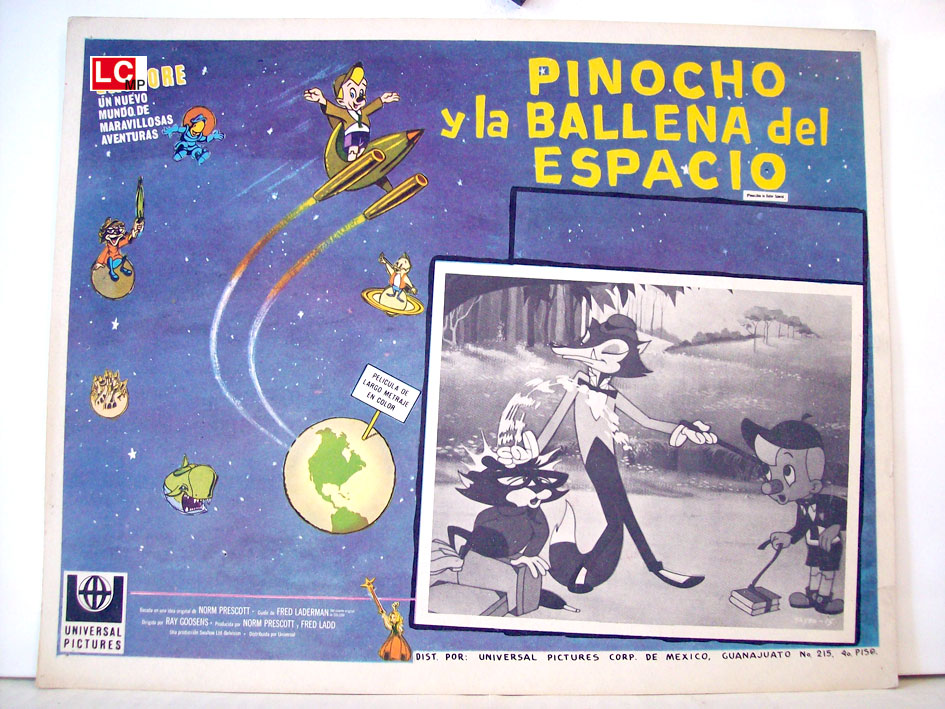 PINOCHO Y LA BALLENA DEL ESPACIO