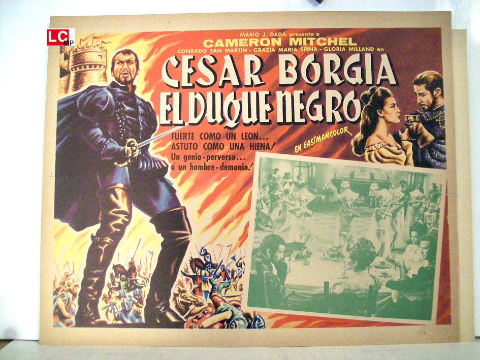 CESAR BORGIA EL DUQUE NEGRO