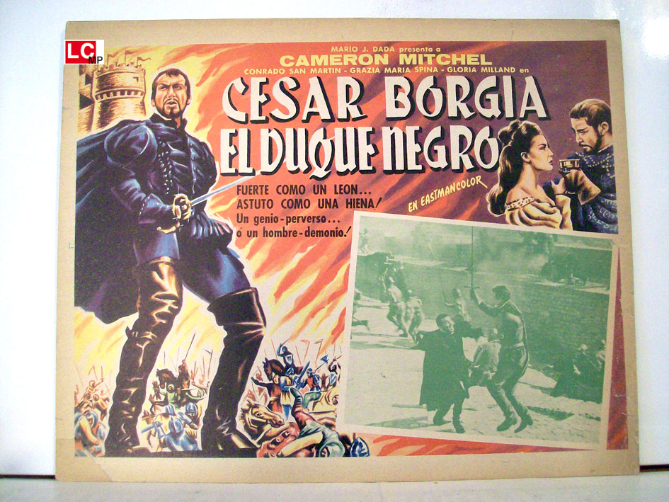 CESAR BORGIA EL DUQUE NEGRO