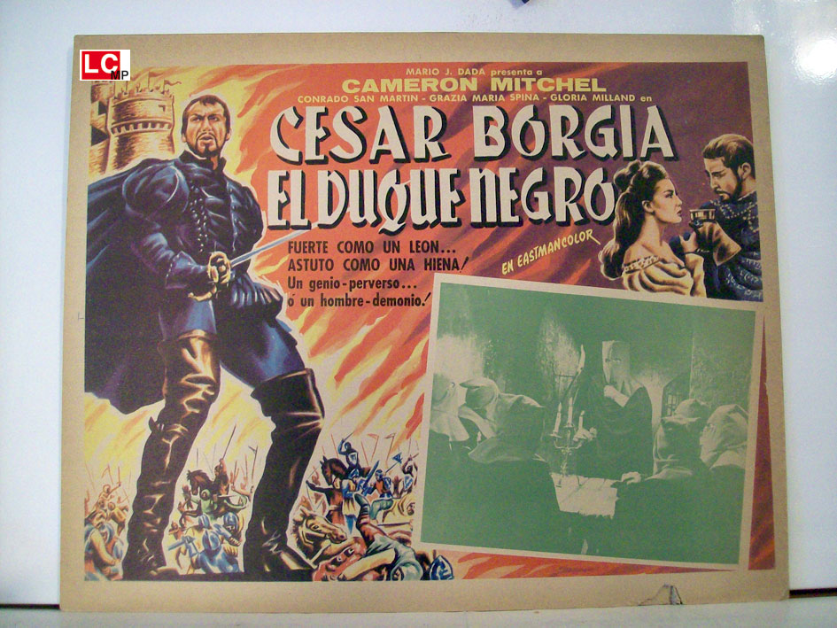 CESAR BORGIA EL DUQUE NEGRO