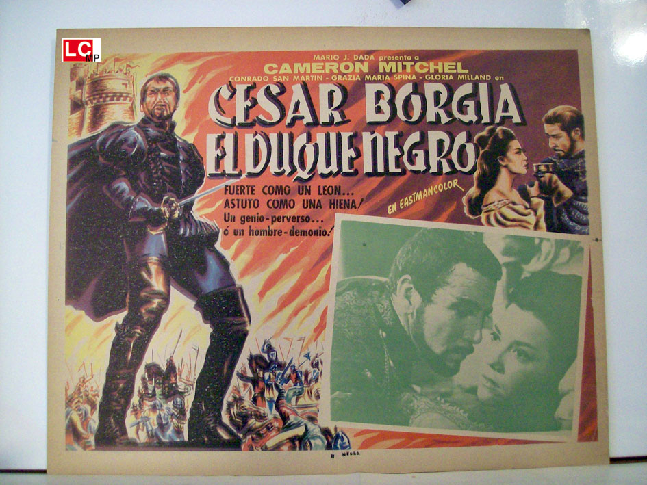 CESAR BORGIA EL DUQUE NEGRO