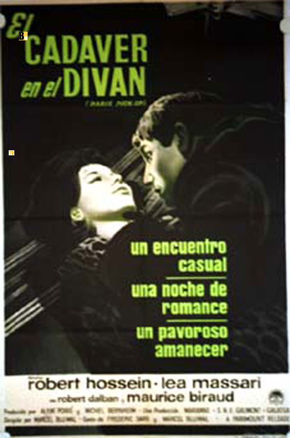 CADAVER EN EL DIVAN, EL