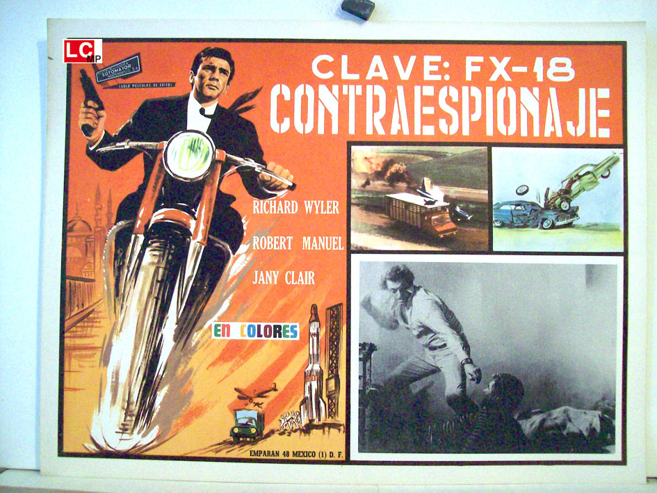 CLAVE: FX-18 CONTRAESPIONAJE