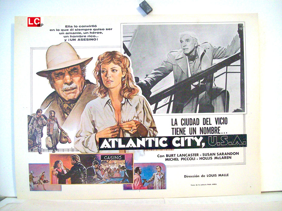 POST-SOC - Atlantic City - 1/2 Sheet Hungarian Movie Poster