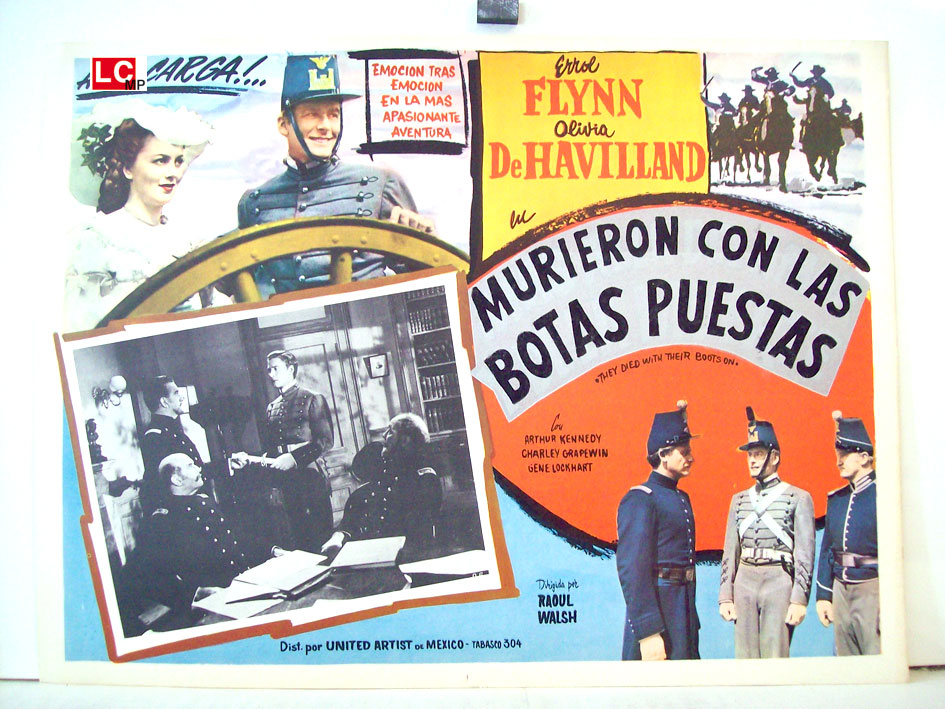 "MURIERON CON LAS BOTAS PUESTAS" MOVIE POSTER - "THEY DIED WITH THEIR ...