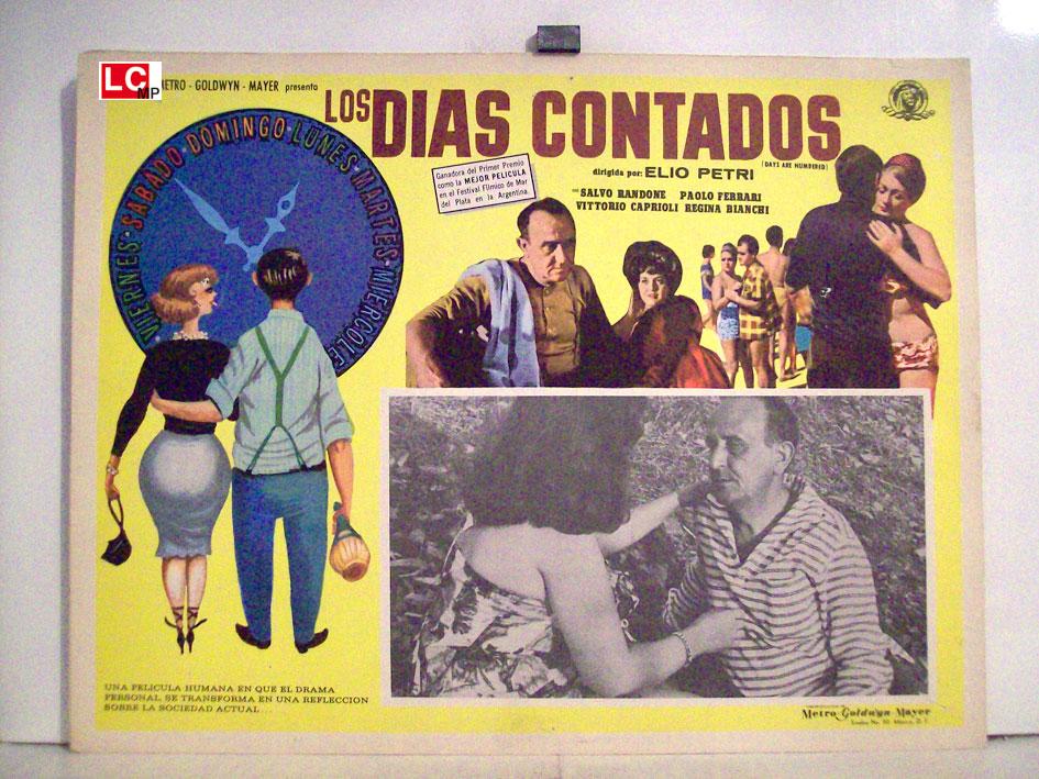 Los Dias Contados Movie Poster I Giorni Contati Movie Poster