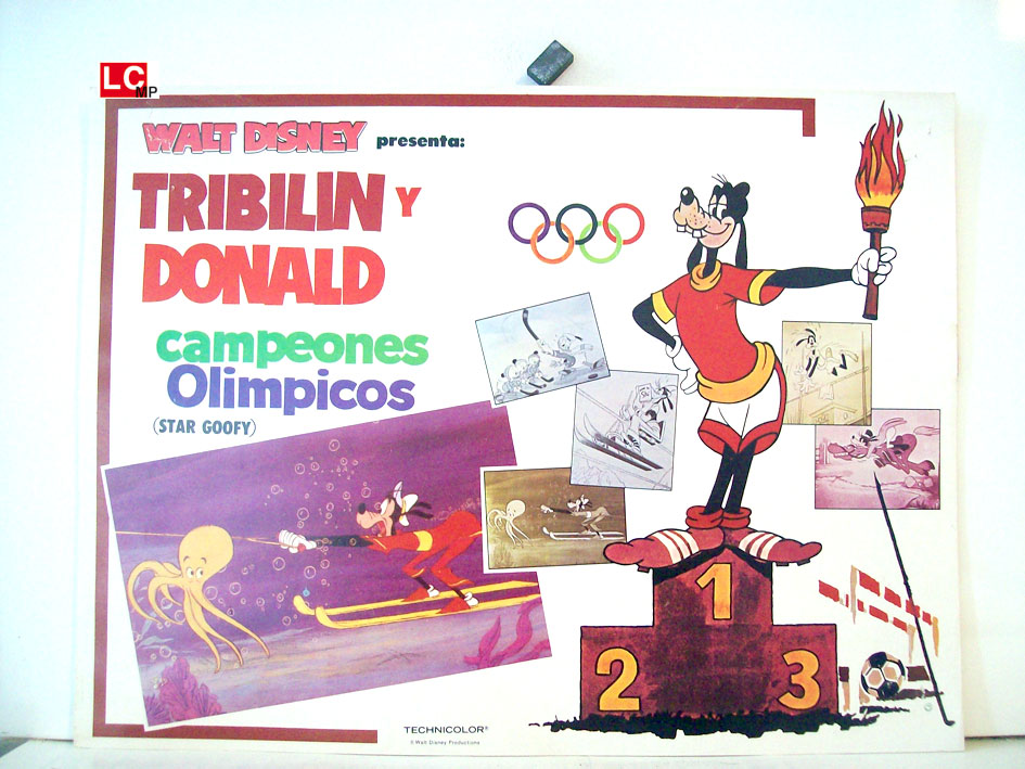 TRIBILIN Y DONALD CAMPEONES OLIMPICOS