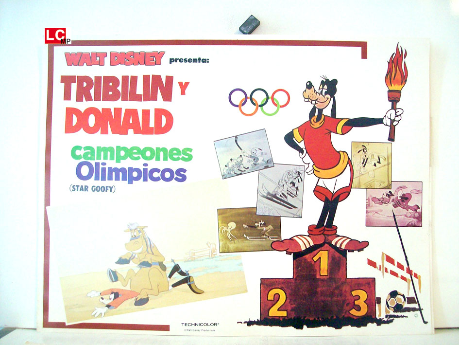 TRIBILIN Y DONALD CAMPEONES OLIMPICOS