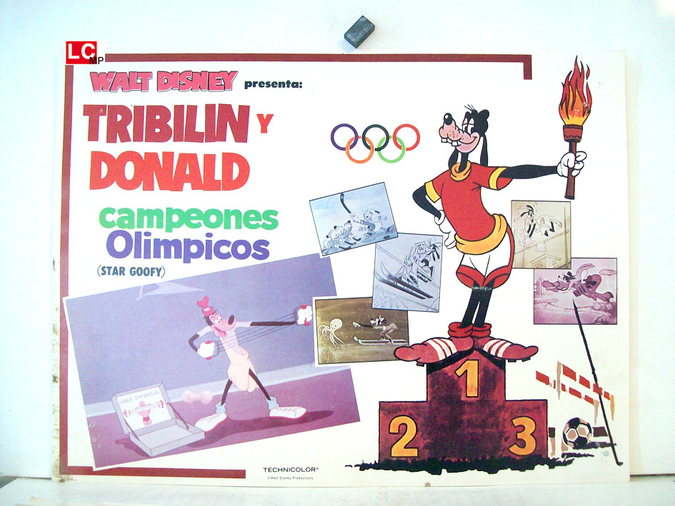 TRIBILIN Y DONALD CAMPEONES OLIMPICOS