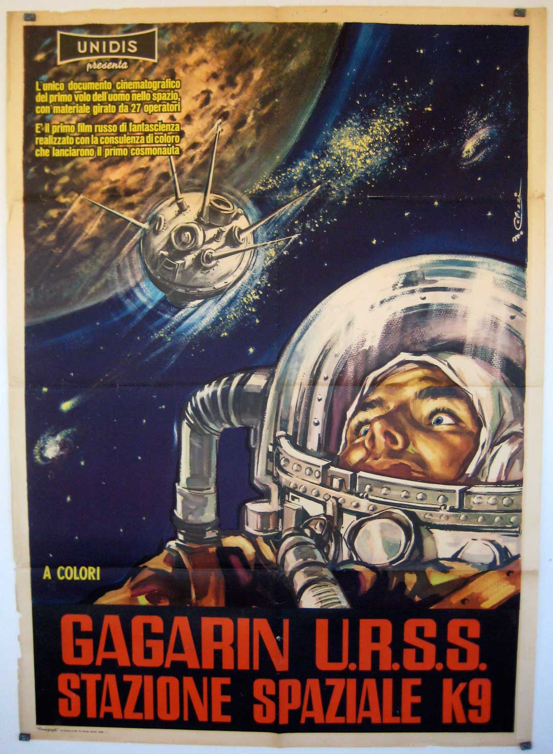 GAGARIN URSS STAZIONE SPAZIALE K9