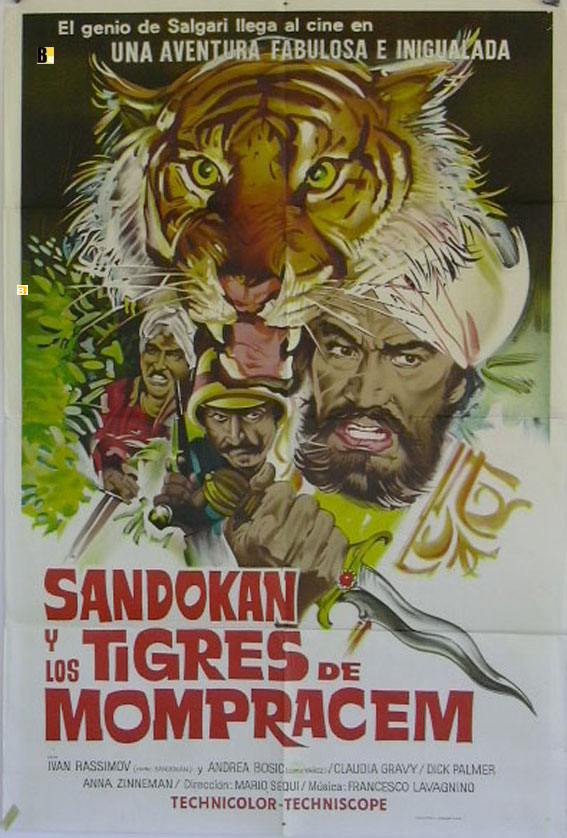 SANDOKAN Y LOS TIGRES DE MOMPRACEM