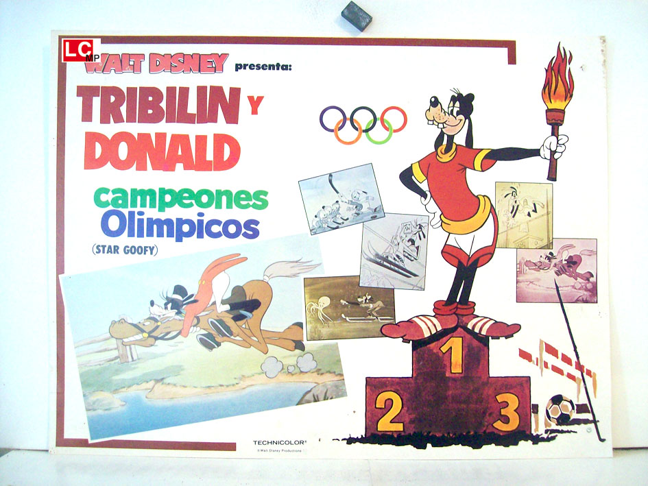 TRIBILIN Y DONALD CAMPEONES OLIMPICOS