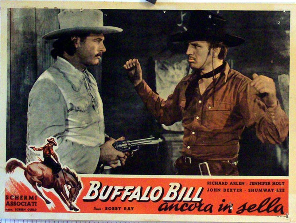 BUFFALO BILL ANCORA IN SELLA