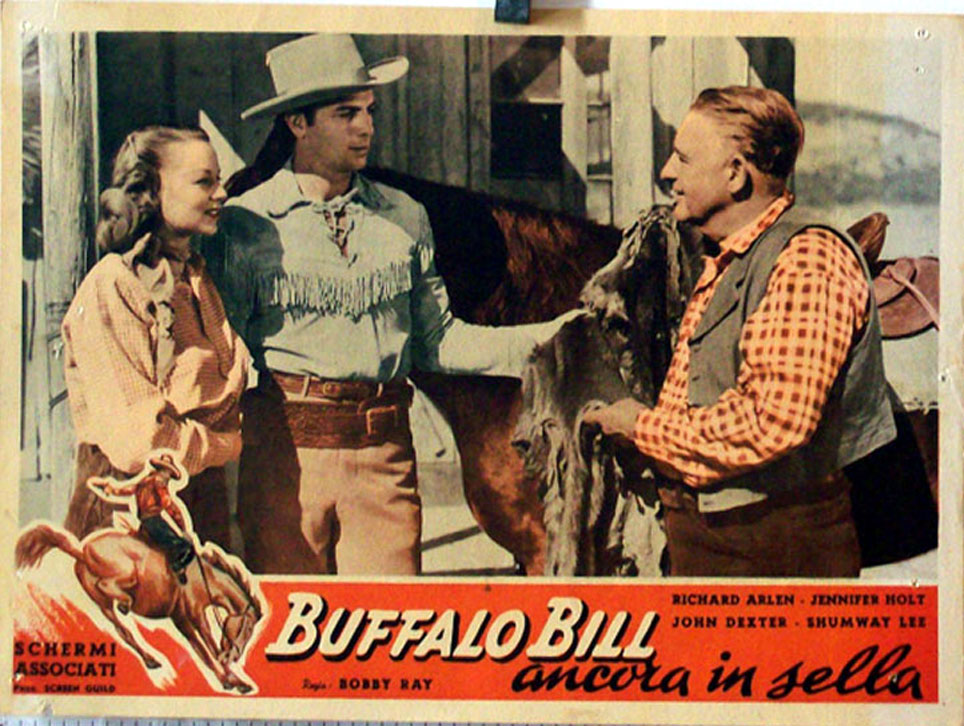 BUFFALO BILL ANCORA IN SELLA