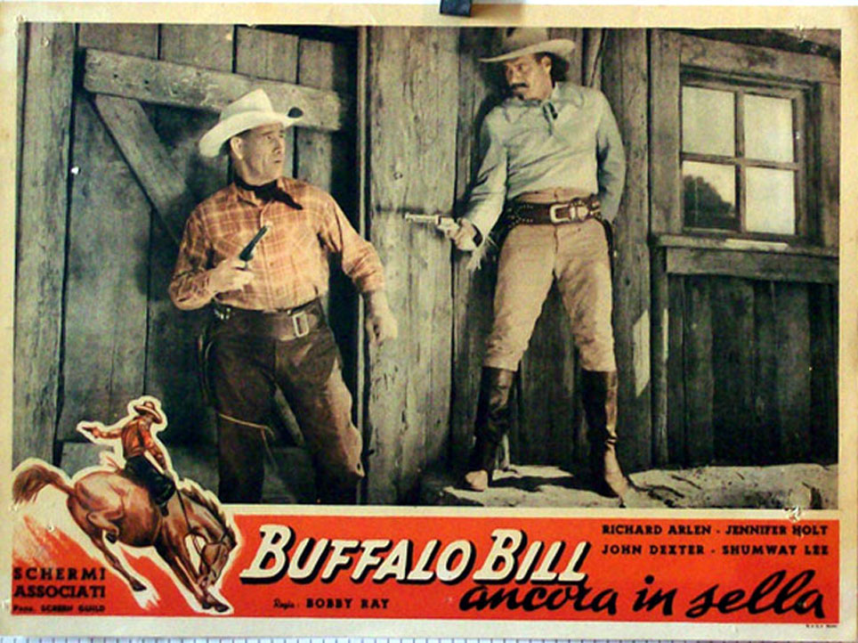 BUFFALO BILL ANCORA IN SELLA