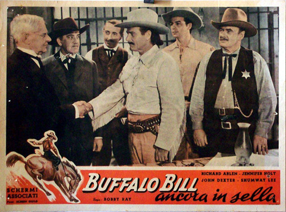 BUFFALO BILL ANCORA IN SELLA