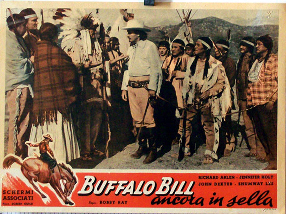 BUFFALO BILL ANCORA IN SELLA