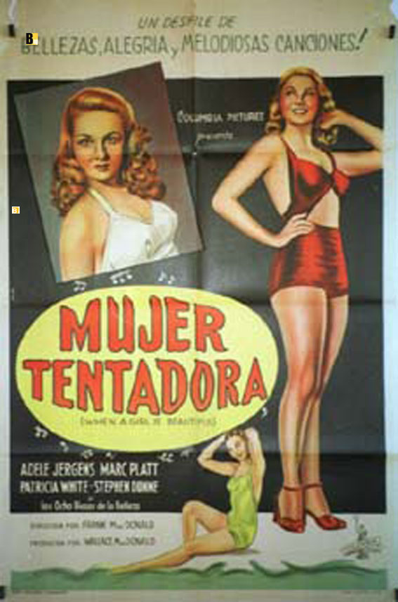 Mujer Tentadora Movie Poster When A Girl S Beautiful Movie Poster