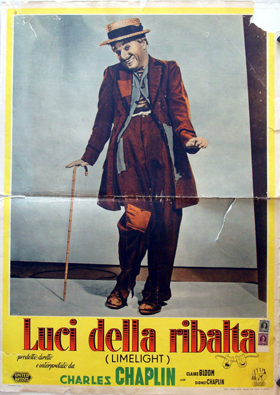 Luci Della Ribalta Movie Poster Limelight Movie Poster