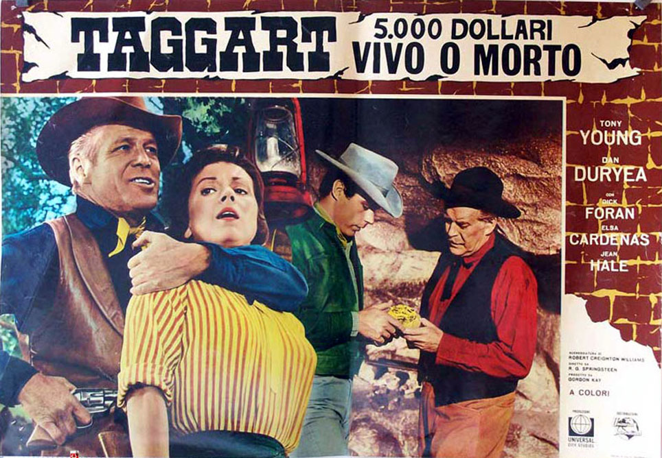 TAGGART 5000 DOLLARI VIVO O MORTO